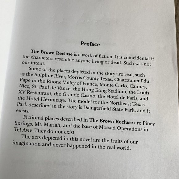 The Brown Recluse By Earl Stubbs & Dick Rothwell 2008 PB Signed By Earl Stubbs - Picture 10 of 10